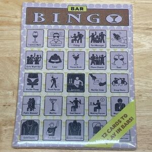 NWT Bar Bingo 12 Cards